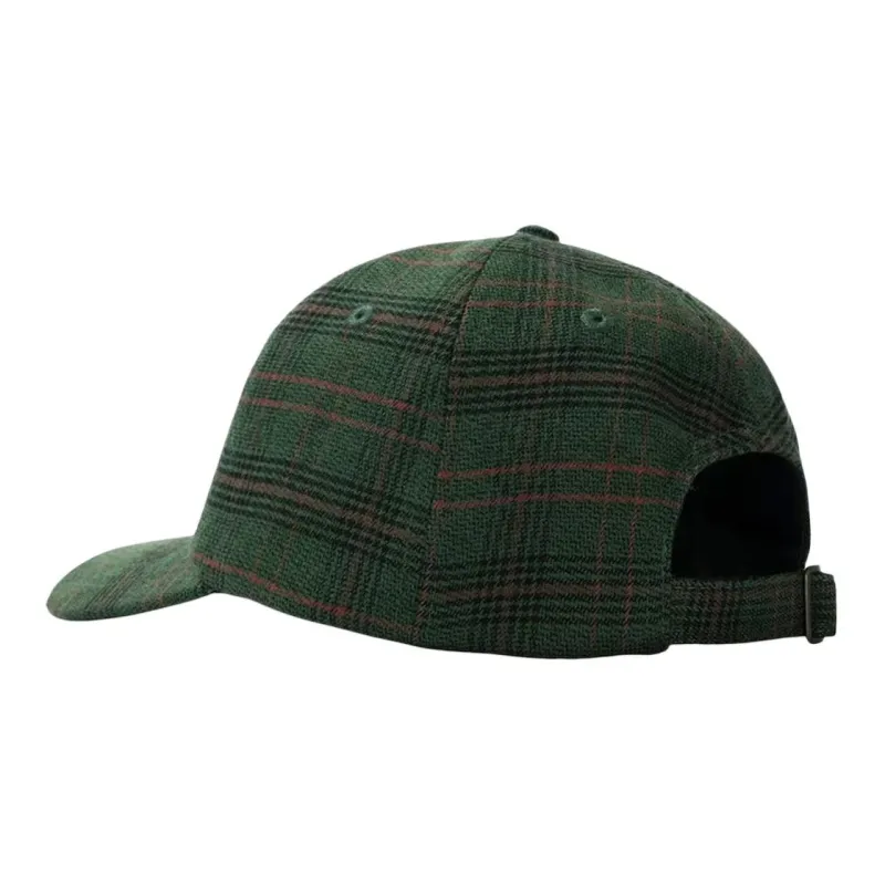 Stussy Big Logo Plaid Low Pro Cap-1