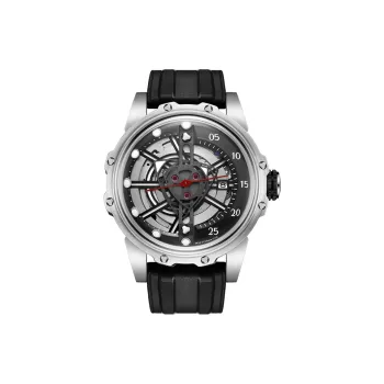 HANBORO Automatic Mechanical Movement Watch Men's Watches Black Dial HBR8857-BH