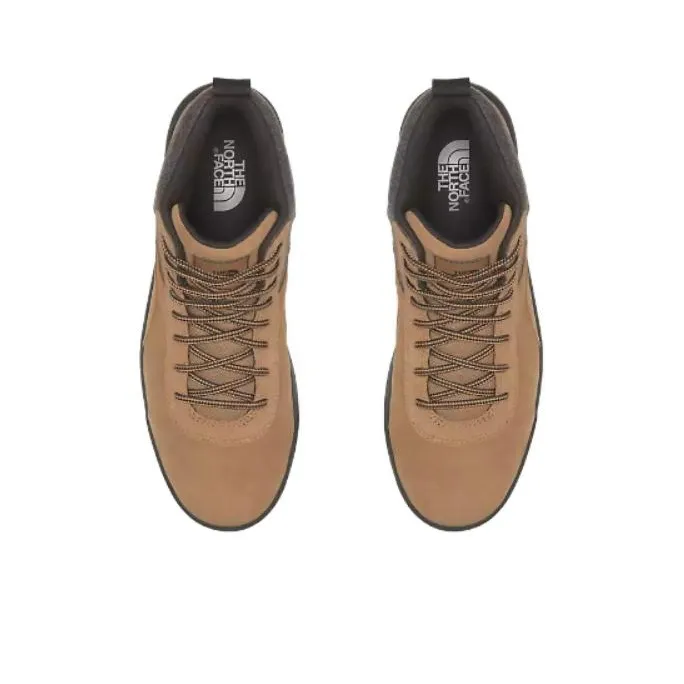 THE NORTH FACE Waterproof And Warm Short Outdoor Boots Men's Almond Butter/TNF Black-1