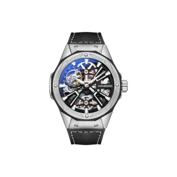 HANBORO World Of Warcraft Collection Mechanical Movement Watch Men's Watches White Dial HBR918-BH
