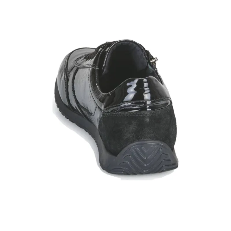 GEOX Low Top Casual Shoes Women's Black-3
