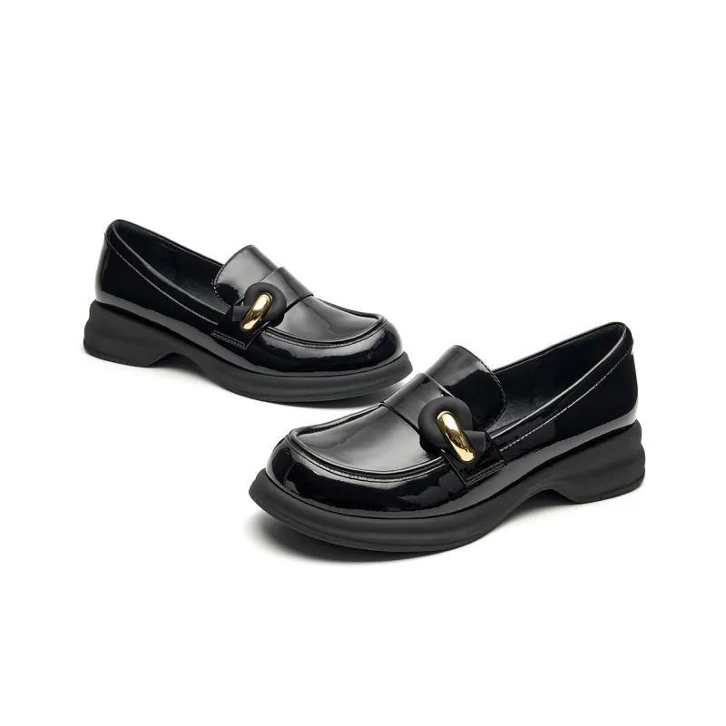 EBLAN Loafers Women's Black-2