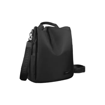 LUCKY DIAMOND Nylon Backpack Regular Unisex Black