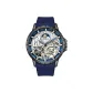 HBR908-Black Case Blue Strap