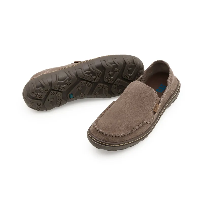 CAT Boat Shoes Men Brown-2