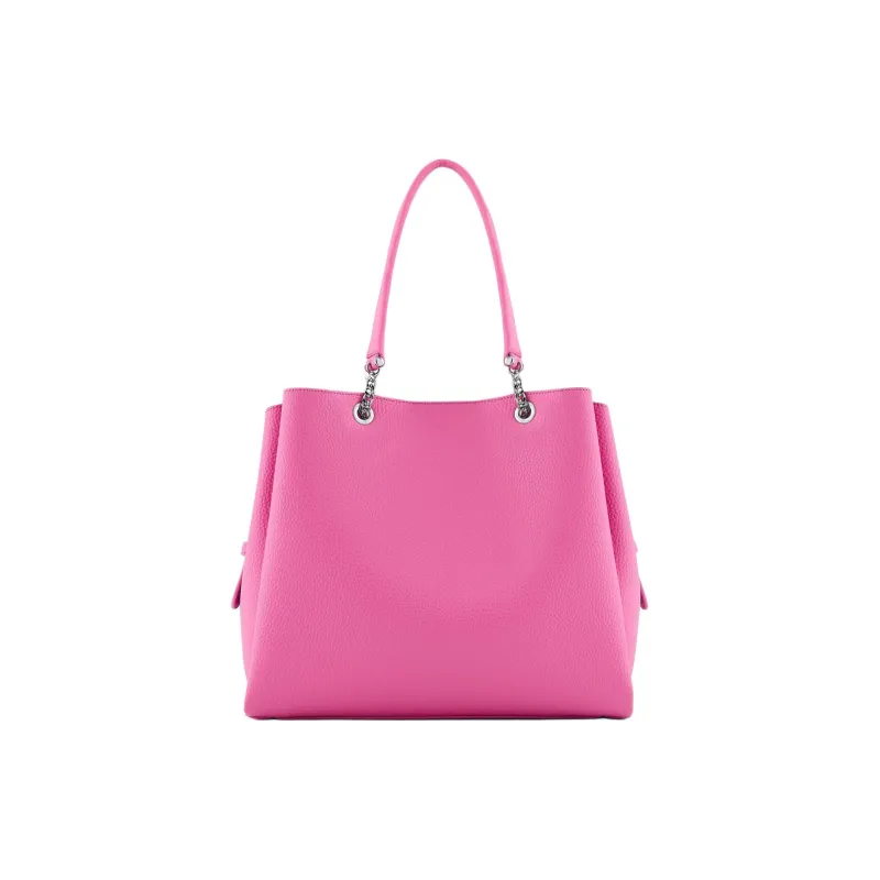 EMPORIO ARMANI PVC Shoulder Bag, Crossbody Bag, Handbag Women's Light Pink-2