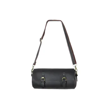 ALNI BITTON Synthetic Leather Bamboo Bag Shoulder Bag Crossbody Bag Regular Men's Black/Coffee/Gray