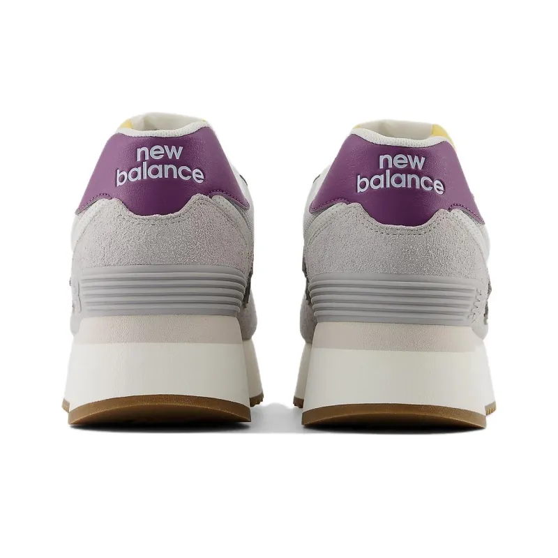 New Balance 574 'Grey Purple White' Women's-3