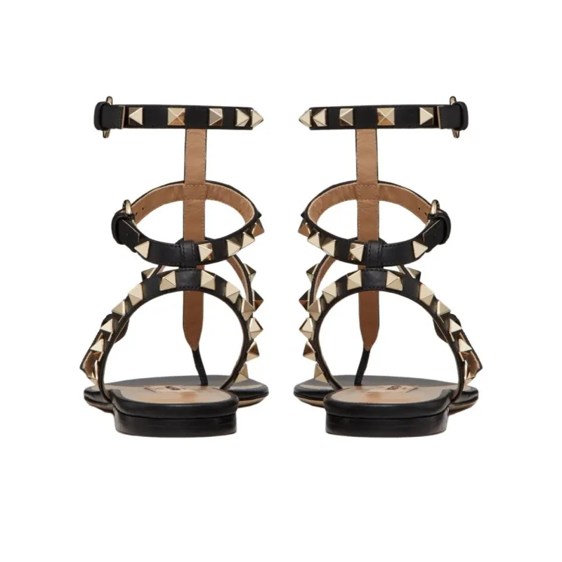 Valentino Garavani Rockstud Open Toe Sandals Women's-3