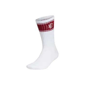 Adidas X Eric Emanuel Indiana Midnight Madness Crew Socks White