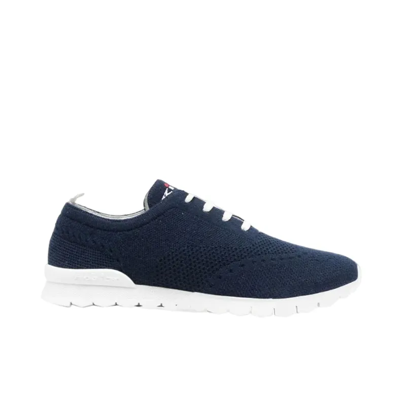 Kiton Embroidered-logo Knitted Sneakers-1