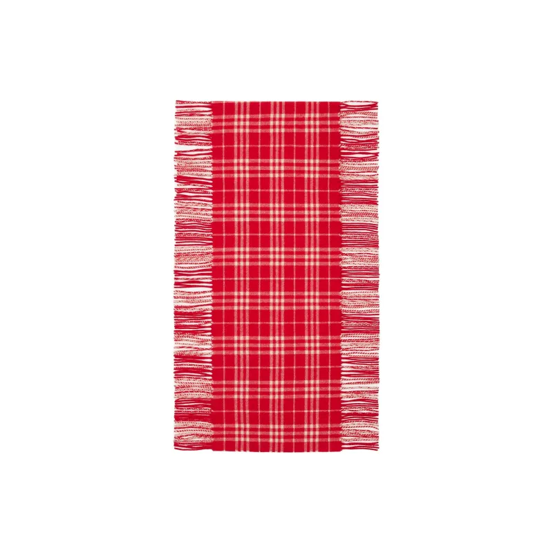 Burberry Check-pattern Cashmere Scarf-1