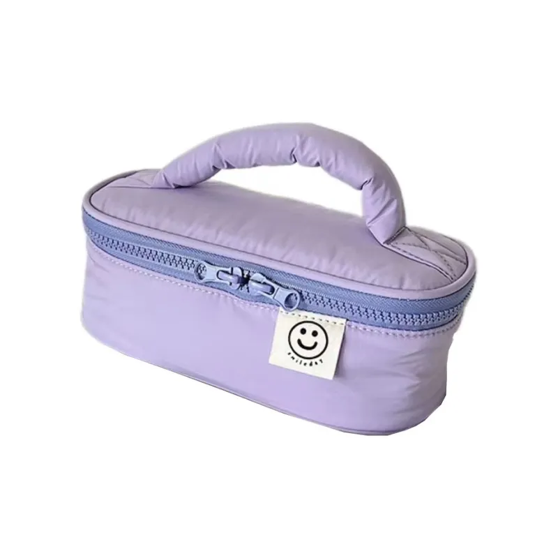 ALOENEY Polyester Portable Travel Storage Bag Women's Rose Red/Lake Blue/Taro Purple/Yellow Green-7