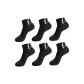 6 Black[Plain Weave Style]