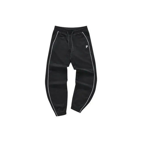 FILA FUSION URBAN TECH Knitted Sweatpants Women's Jet Black