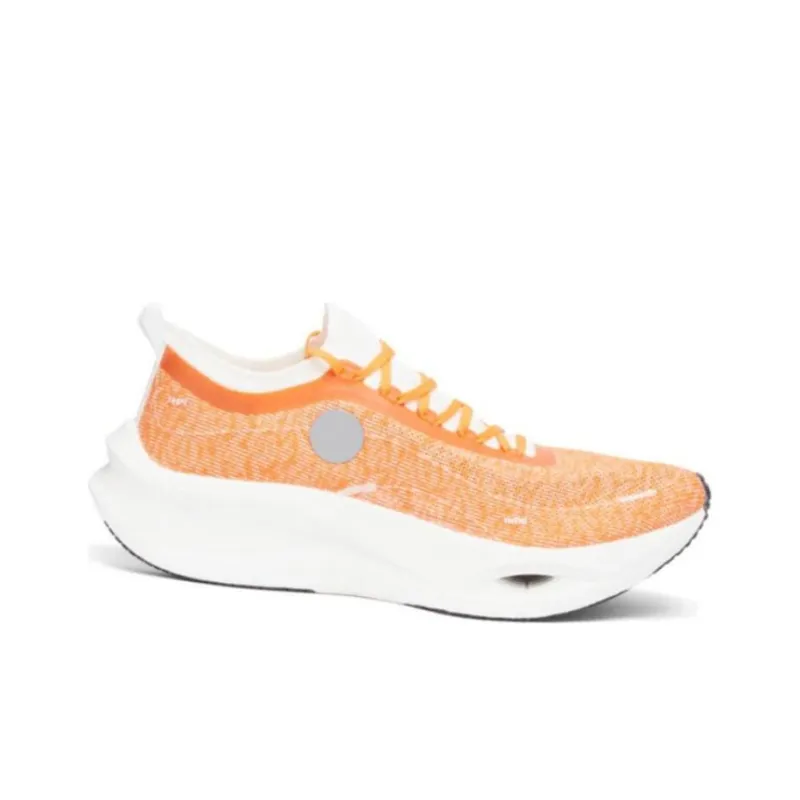 SOULLAND x LiNing Feidian 3 Ultra Cushioning Slip Resistant Low Top Running Shoes Unisex Orange-2