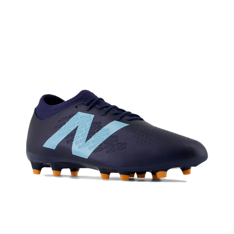 New Balance Tekela V4 +FG Coverage Slip Resistant Soccer Shoes Unisex Dark Blue-2