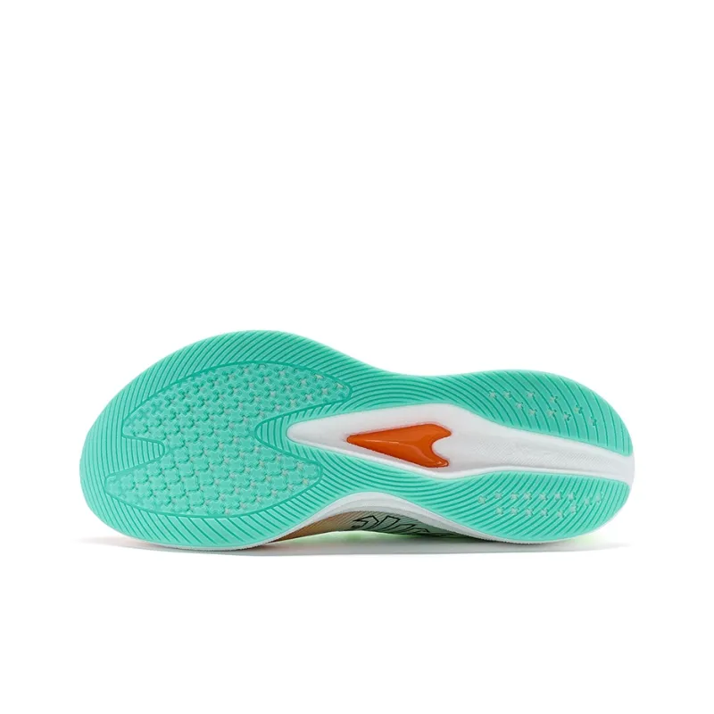 China Post x XTEP Low Top XTEP ACE Running Shoes Men's Sail White/Ghost Green/Fluorescent Soft Orange-5