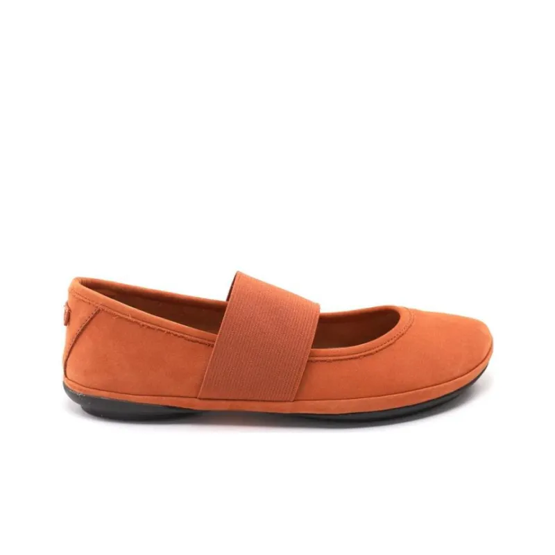 CAMPER Right Nina Suede Ballerina Shoes-1