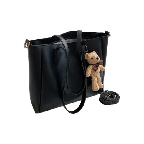 MUYKUY PU The Bag Shopping Bag Shoulder Bag Crossbody Bag Large Size Women's Black/Beige/Coffee
