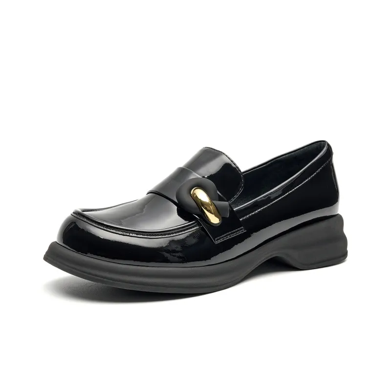 EBLAN Loafers Women's Black-1