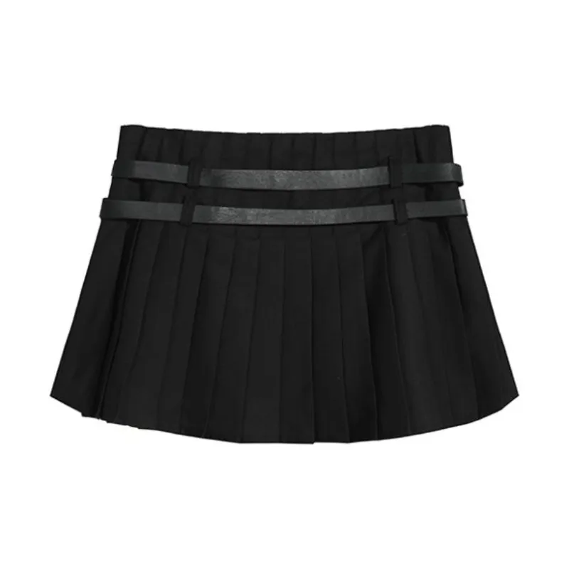 ETSE Casual Short Skirts Women's-4
