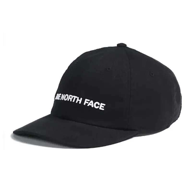 THE NORTH FACE Organic Cotton, Recycled Polyester, Recycled Cotton Baseball Caps Unisex Black-0