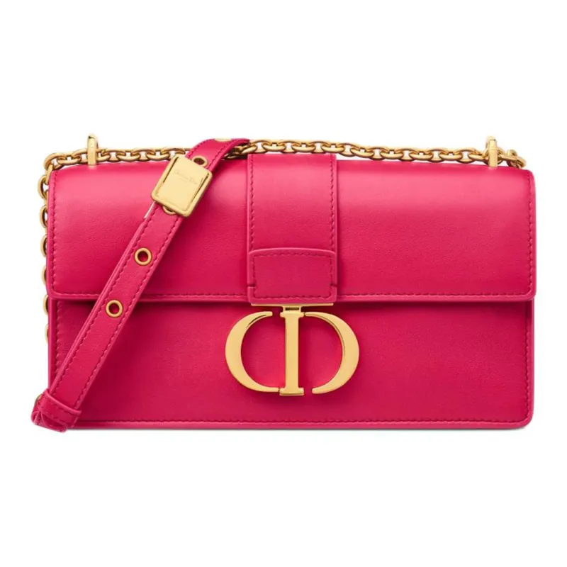DIOR 30 Montaigne Calfskin Shoulder Bag Crossbody Bag Women's Passion Pink-0