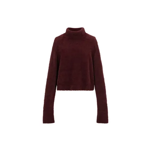 URBAN REVIVO Sweaters Women's Burgundy