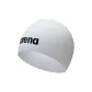 White/Black-Semi-3D Silicone Swimming Cap