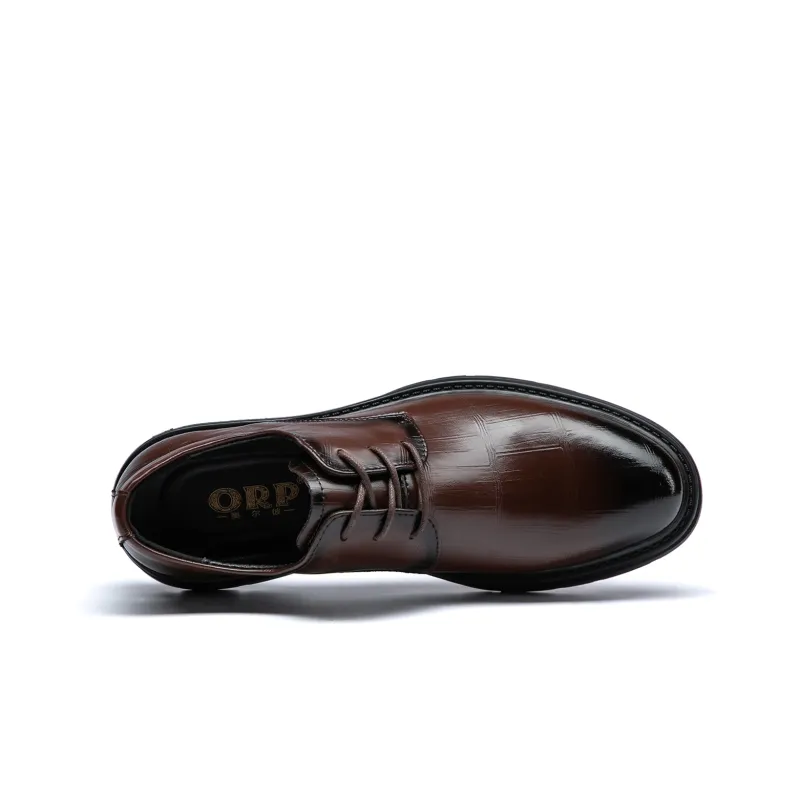 ORP Men's Casual Shoes Men Low Top Black/Brown-7