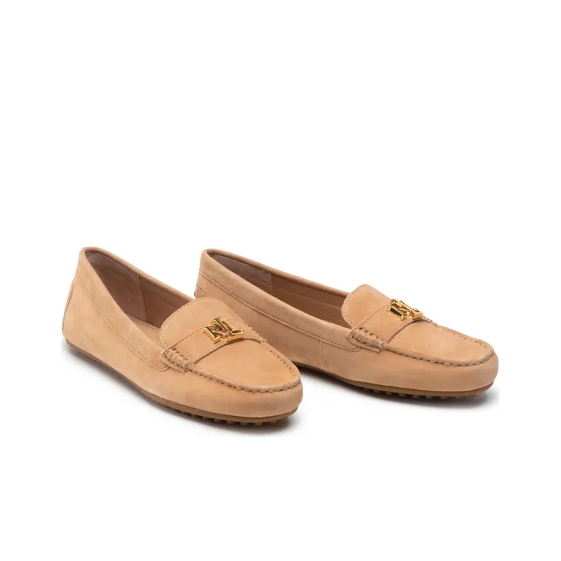 Polo Ralph Lauren Beanie Shoes Women's Brown-2