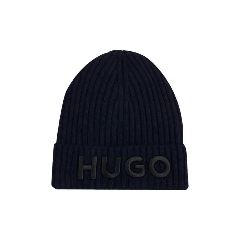 HUGO BOSS Wool Beanies Men's Dark Blue-0