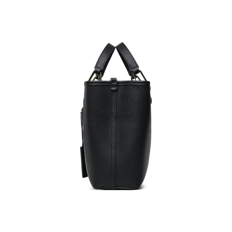 EMPORIO ARMANI Polyester Tote Bag Shopping Bag Shoulder Bag Crossbody Bag Handbags Women's Black-4