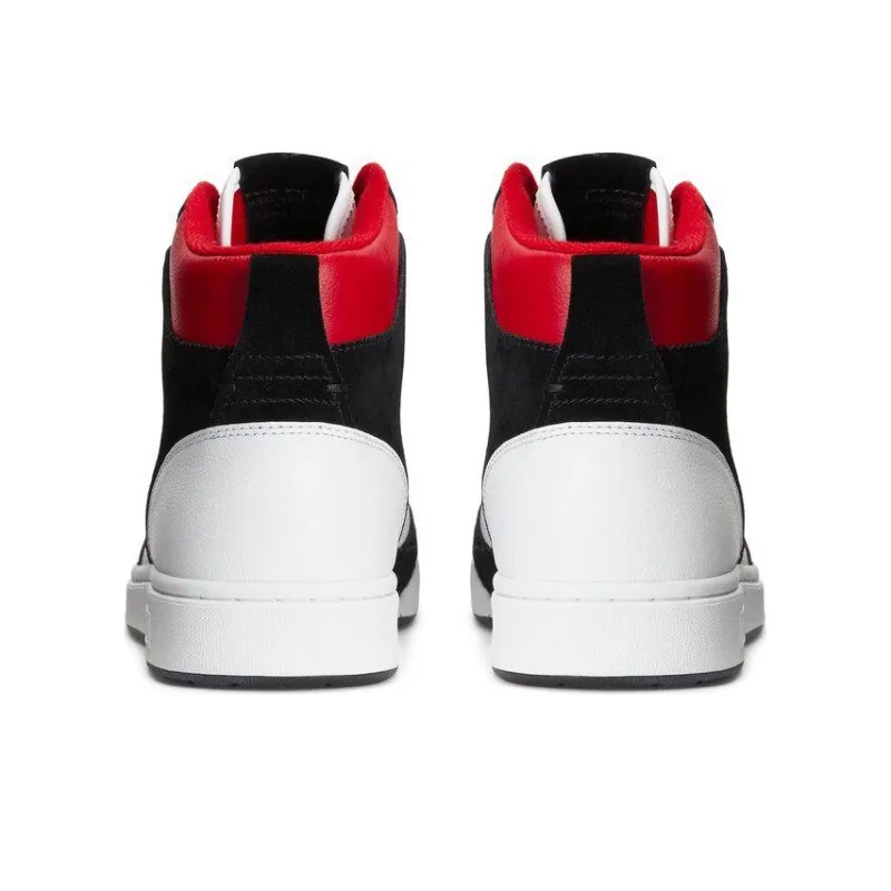 Polo Ralph Lauren High Top Skateboard Shoes Men's Black White-4