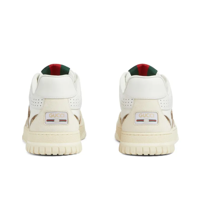 GUCCI Re Web Sneaker 'GG Canvas   White Beige'-3