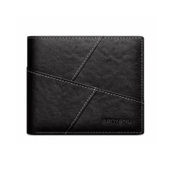 Banyanu Cow Leather Wallets Card Holders Regular Men's
