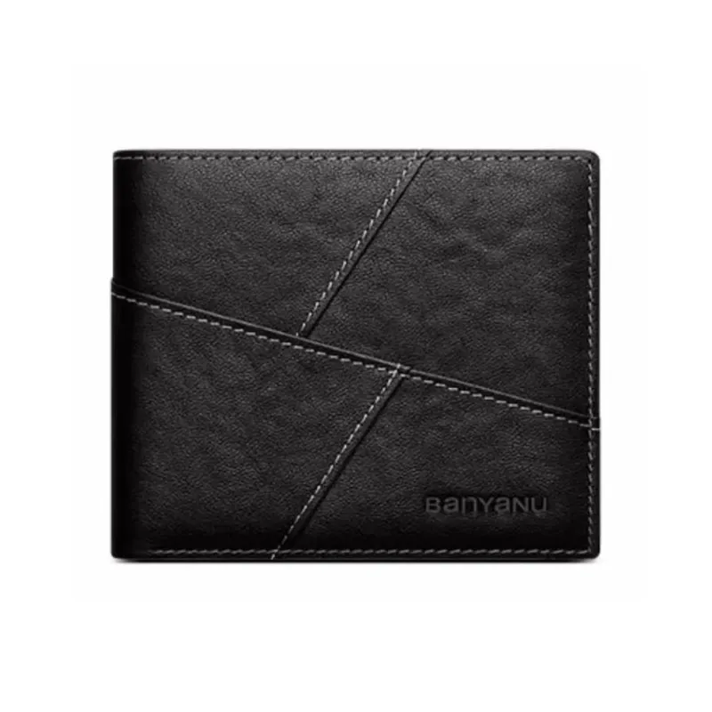 Banyanu Cow Leather Wallets Card Holders Regular Men's-0