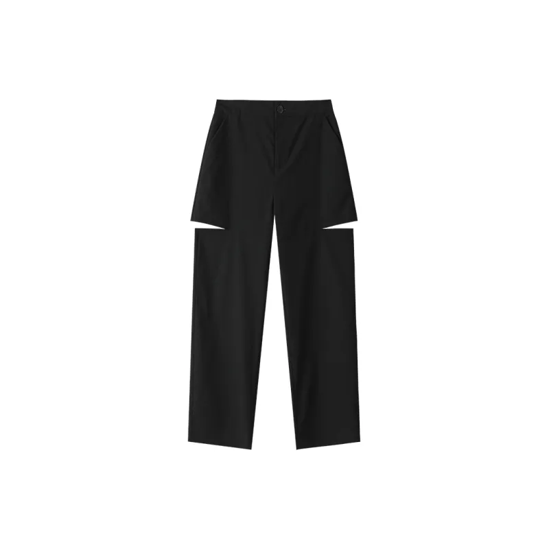 THE SEA LIFE Casual Pants Women's Black Mage-1
