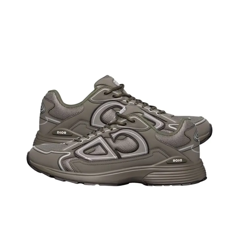 DIOR B30 Low Top Olive-4