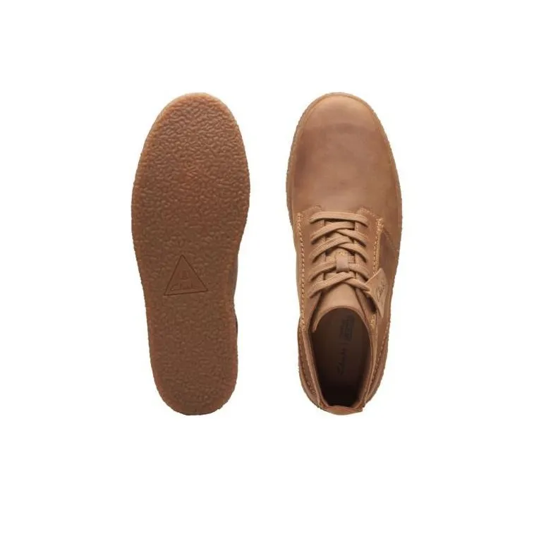 Clarks Mid Top Skateboard Shoes Men's Dark Umber-2