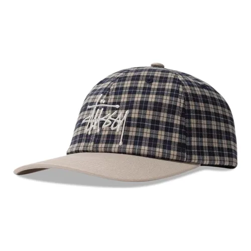 Stussy Plaid 2-Tone Low Pro Cap 