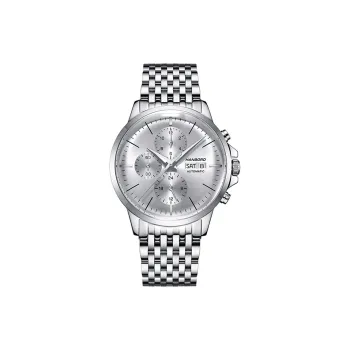 HANBORO Automatic Mechanical Movement Watch Men's Watches Silver Dial HBR901 BBG