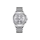 HBR901-White Case White Dial Steel Band
