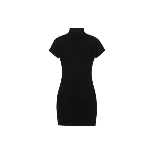 ETSE Short-Sleeved Dresses Women's Black