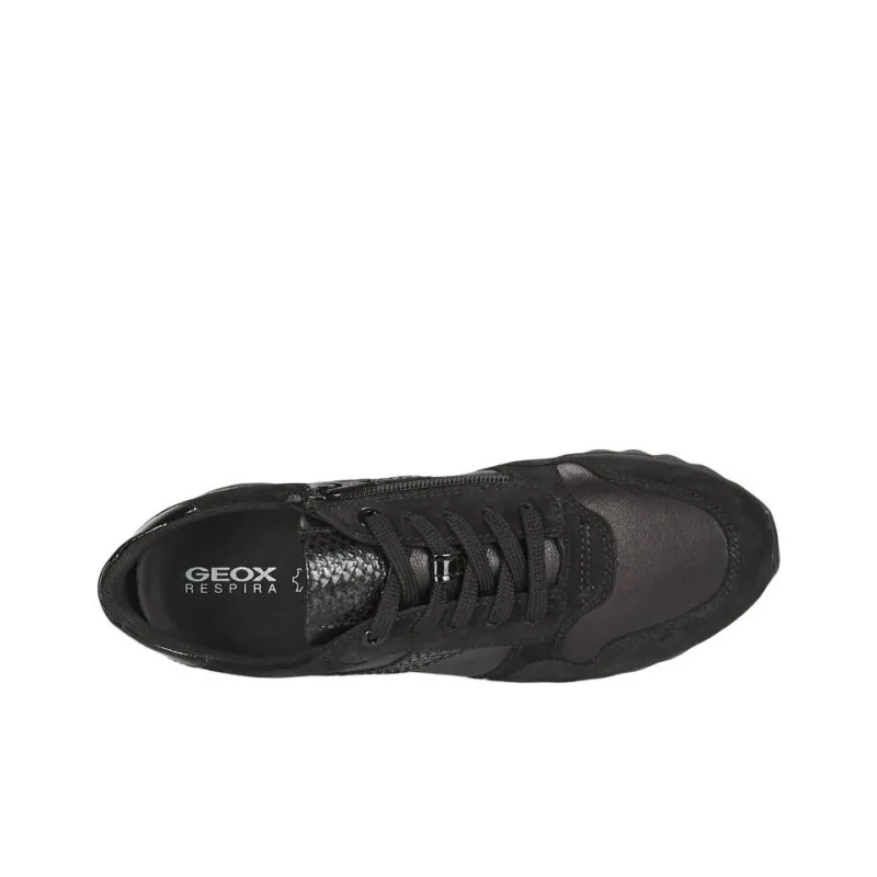 GEOX Low Top Casual Shoes Women's Black-4
