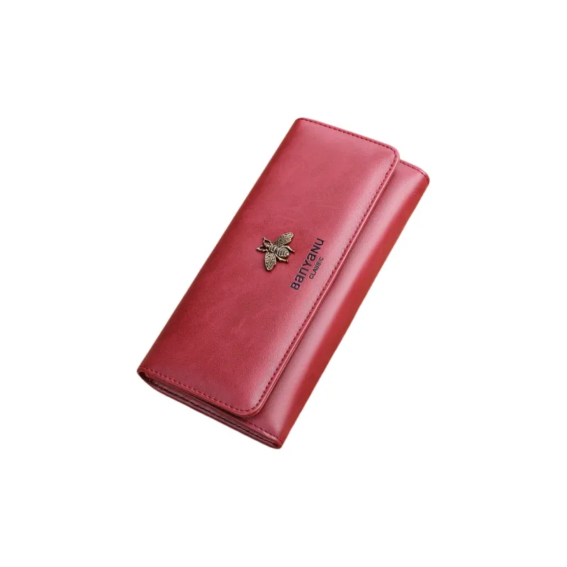 Banyanu Cow Leather Wallets Card Holders Women's-10