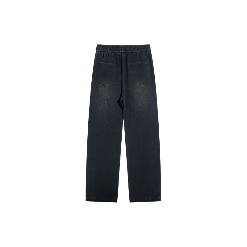 RHIME Chime95 Series Jeans Unisex Faded Black-1