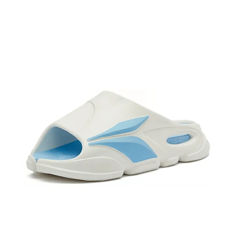 361° Flying Standard Slide Slippers Women's White Blue-1