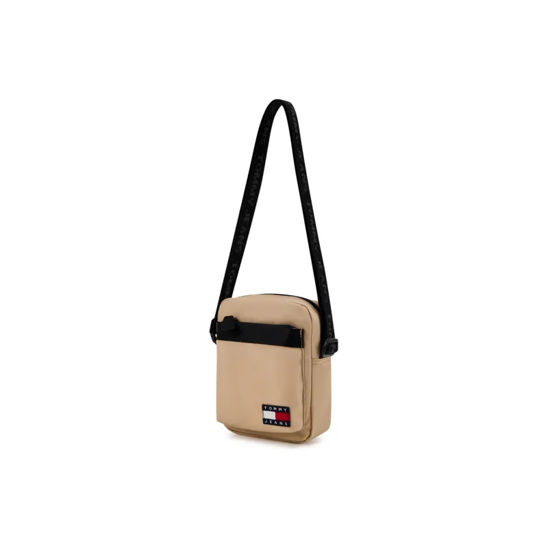 Tommy Hilfiger Polyester Crossbody Bag Medium Size Men's Khaki-2